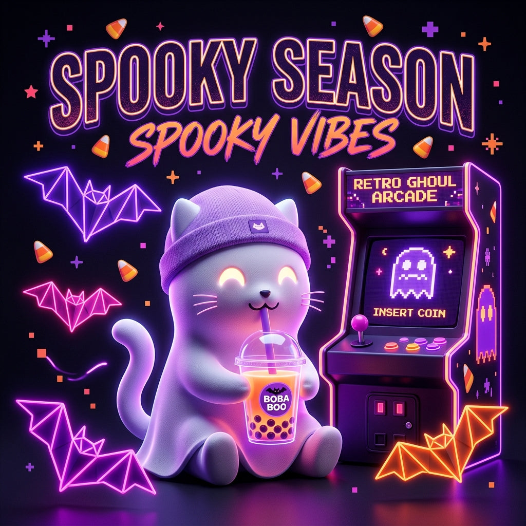 Trending US Slogans, Whimsical & Pop-Culture Halloween Streetwear