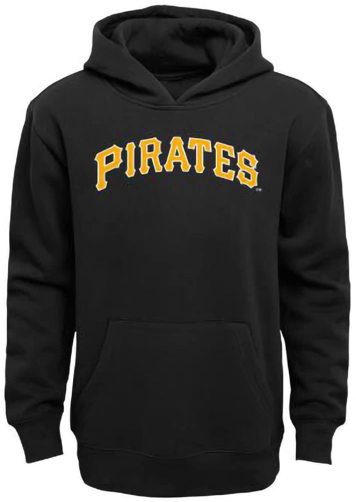 Outerstuff MLB Youth 8-20 Team Color Fleece Wordmark Logo Pullover Sweatshirt Hoodie