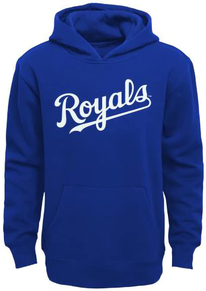Outerstuff MLB Youth 8-20 Team Color Fleece Wordmark Logo Pullover Sweatshirt Hoodie