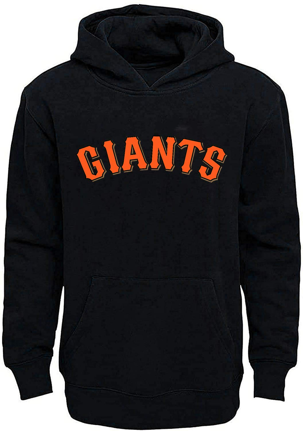 Outerstuff MLB Youth 8-20 Team Color Fleece Wordmark Logo Pullover Sweatshirt Hoodie