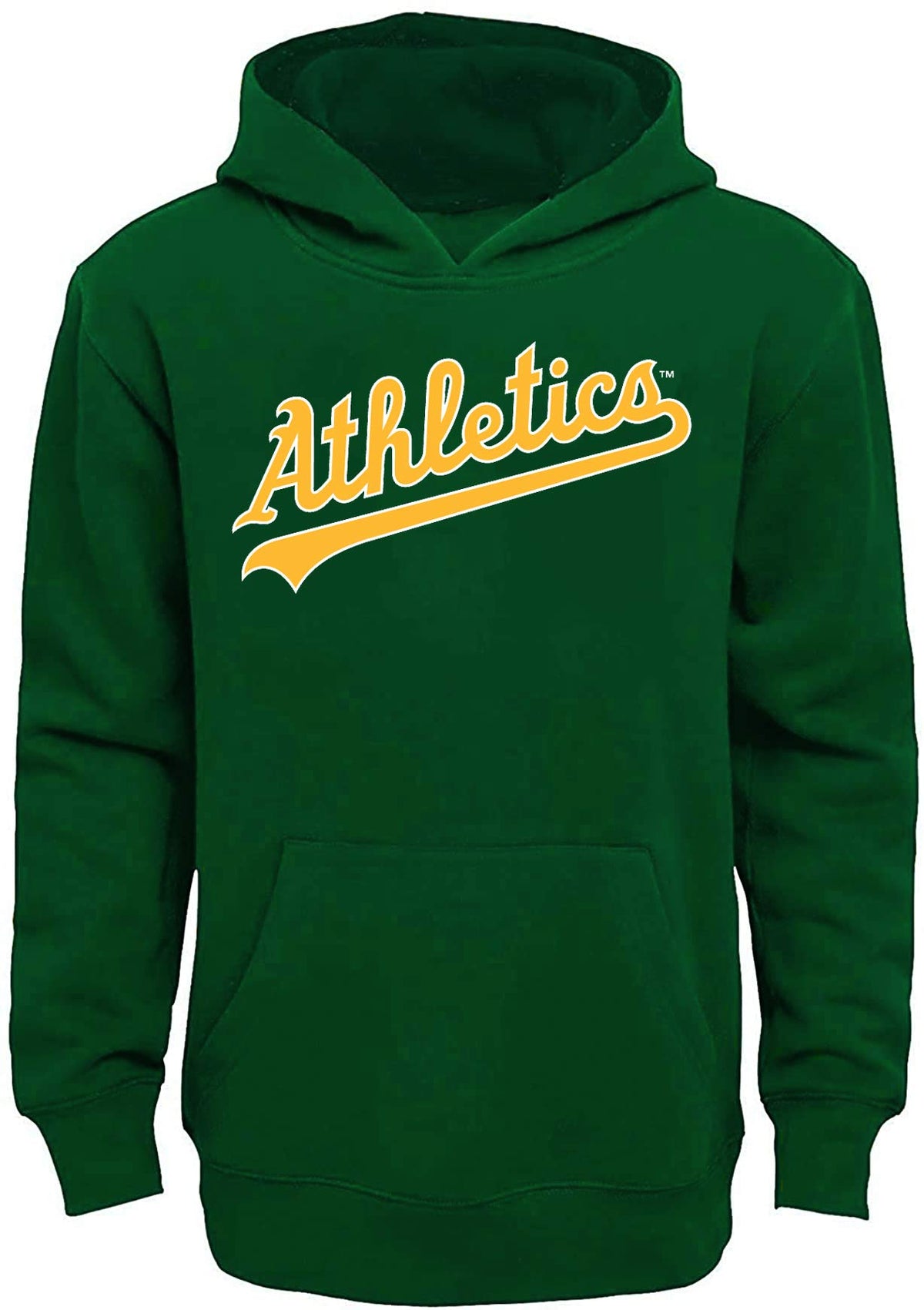 Outerstuff MLB Youth 8-20 Team Color Fleece Wordmark Logo Pullover Sweatshirt Hoodie