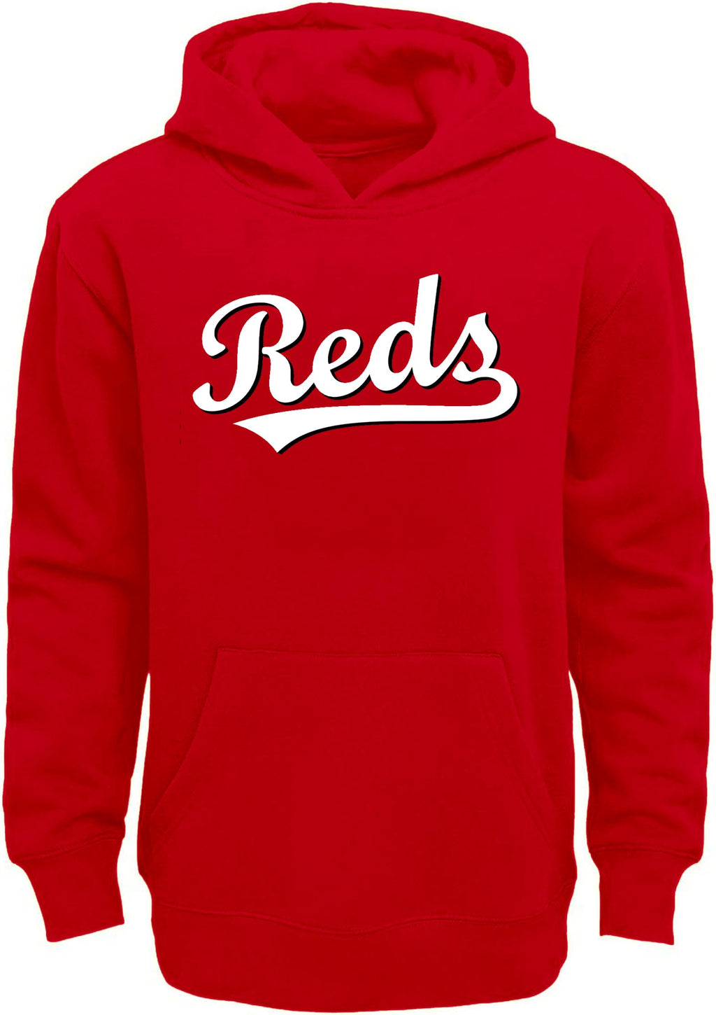 Outerstuff MLB Youth 8-20 Team Color Fleece Wordmark Logo Pullover Sweatshirt Hoodie