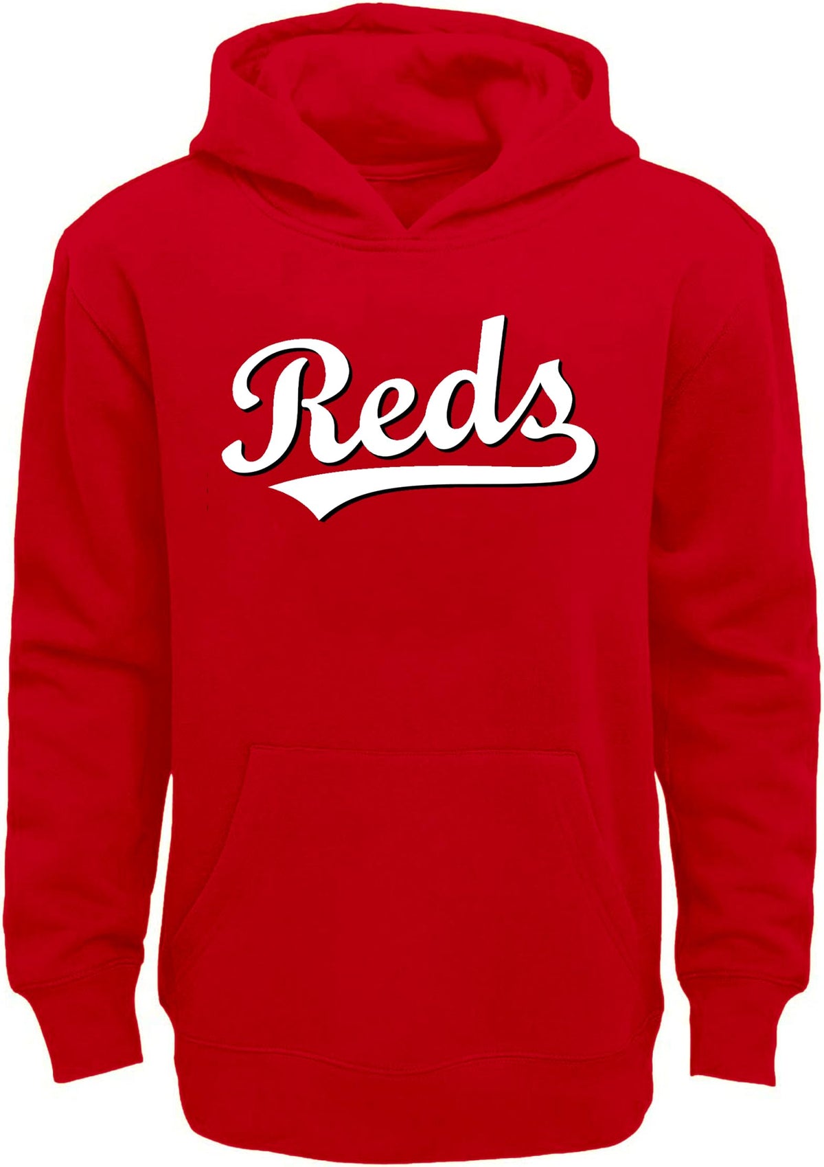 Outerstuff MLB Youth 8-20 Team Color Fleece Wordmark Logo Pullover Sweatshirt Hoodie