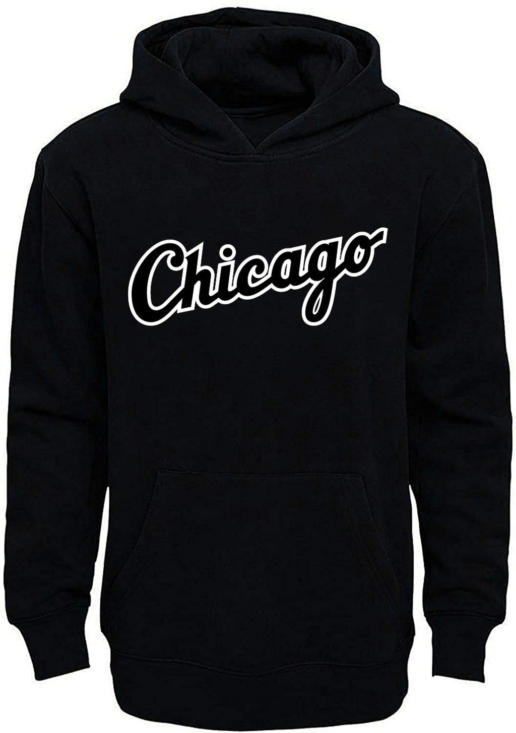 Outerstuff MLB Youth 8-20 Team Color Fleece Wordmark Logo Pullover Sweatshirt Hoodie