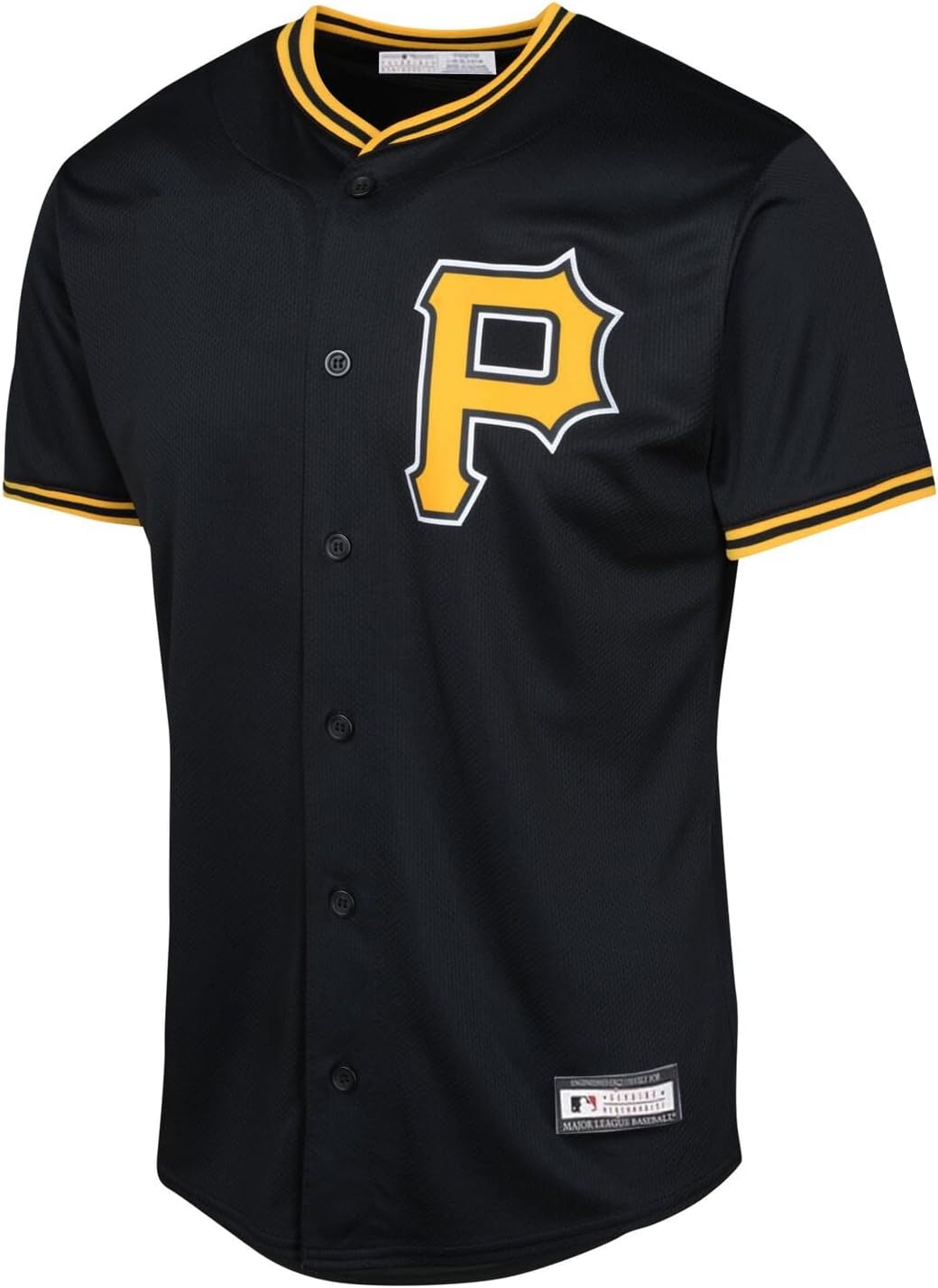 Outerstuff Paul Skenes Pittsburgh Pirates MLB Kids Youth 8-20 Black Alternate Player Jersey