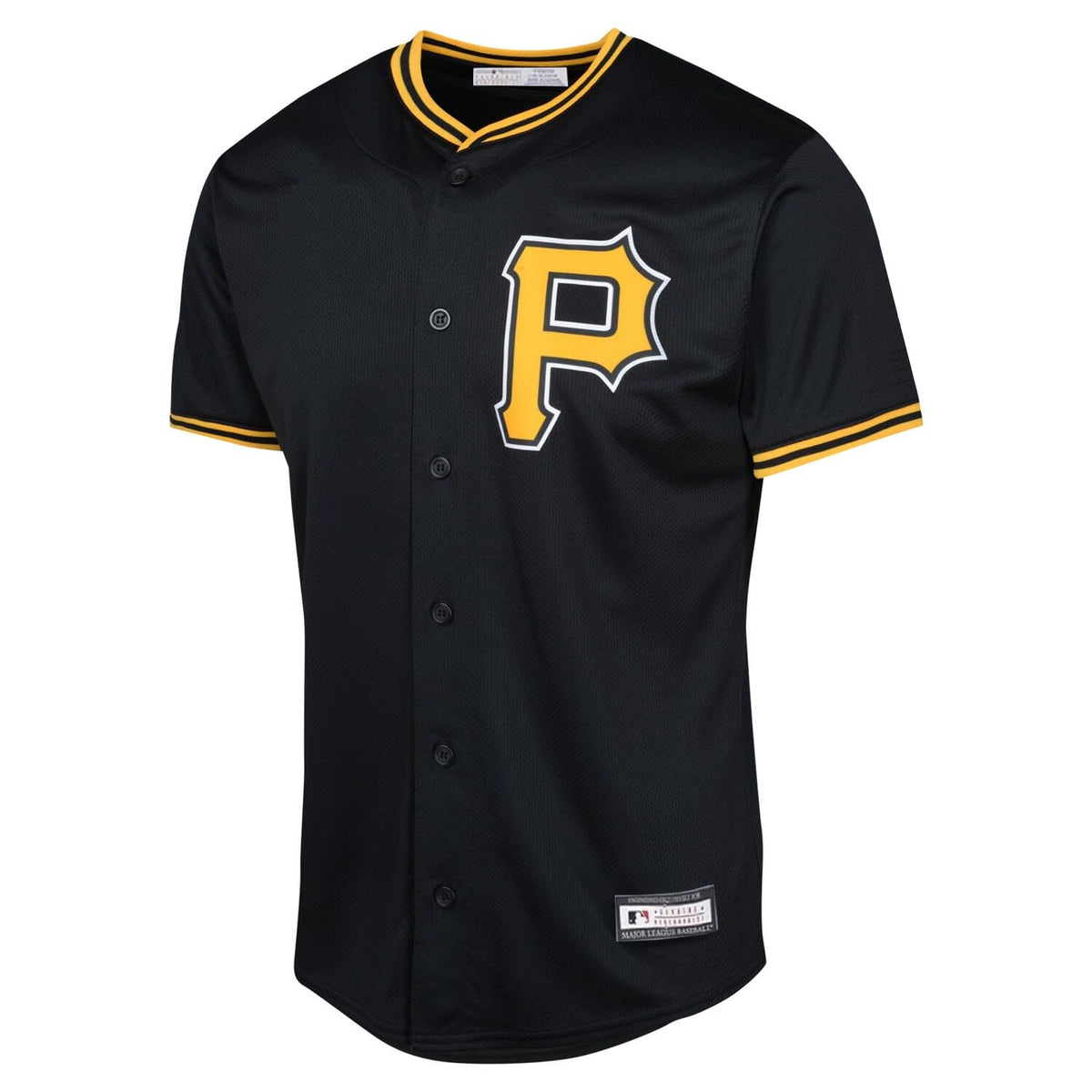 Outerstuff Paul Skenes Pittsburgh Pirates MLB Kids Youth 8-20 Black Alternate Player Jersey