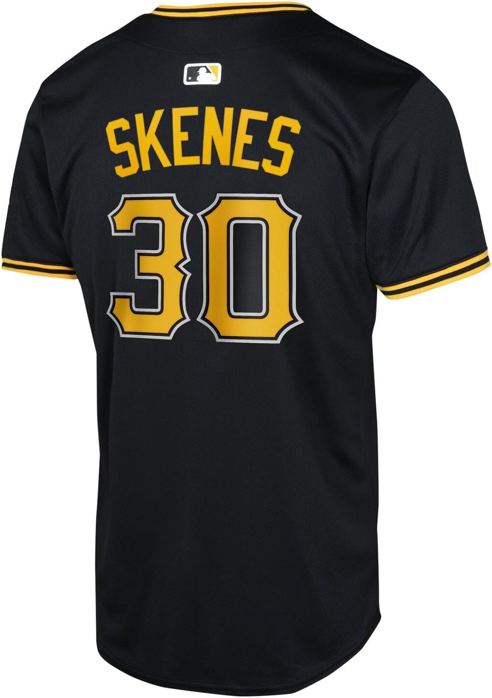 Outerstuff Paul Skenes Pittsburgh Pirates MLB Kids Youth 8-20 Black Alternate Player Jersey