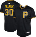 Outerstuff Paul Skenes Pittsburgh Pirates MLB Kids Youth 8-20 Black Alternate Player Jersey