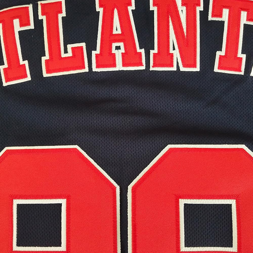Men's 99 Baseball Jerseys 90s Hip Hop Button Down Baseball Shirts for Party Stitched