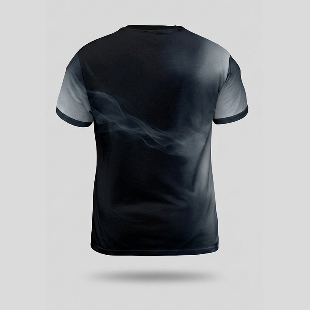 Eerie Grim Reaper Shadowy Scythe Aop Tshirt
