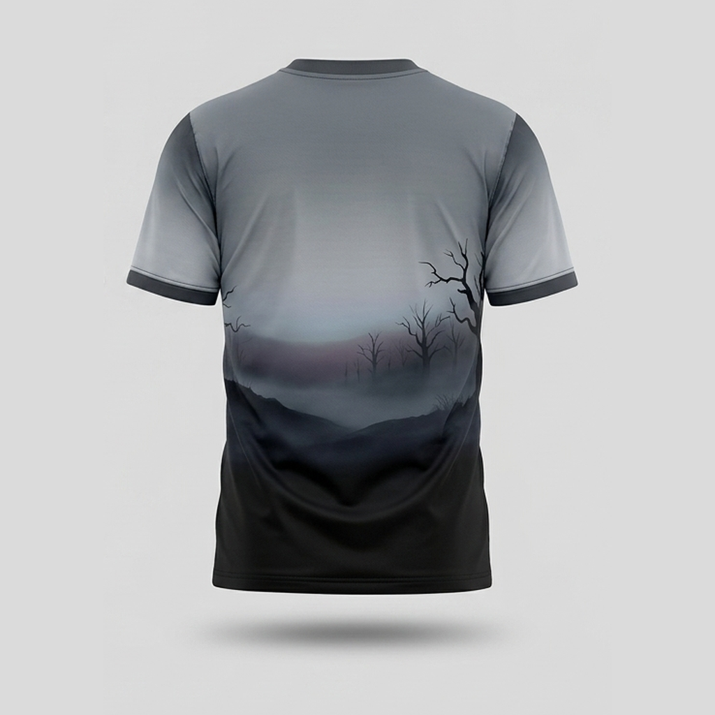 Victorian Haunted Mansion Shadow Hill Aop Tshirt