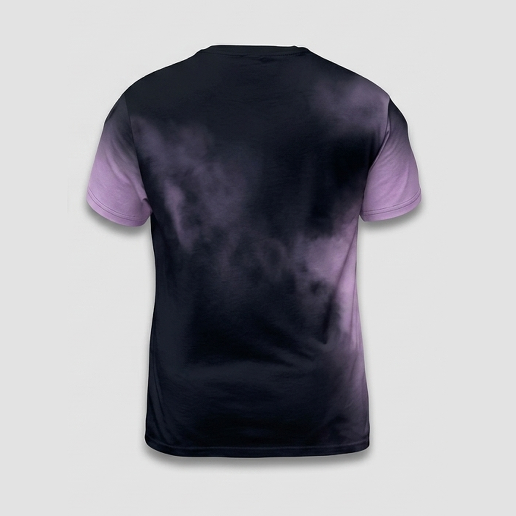 Spooky Season Ghost Cat Boba Retro Text Aop Tshirt