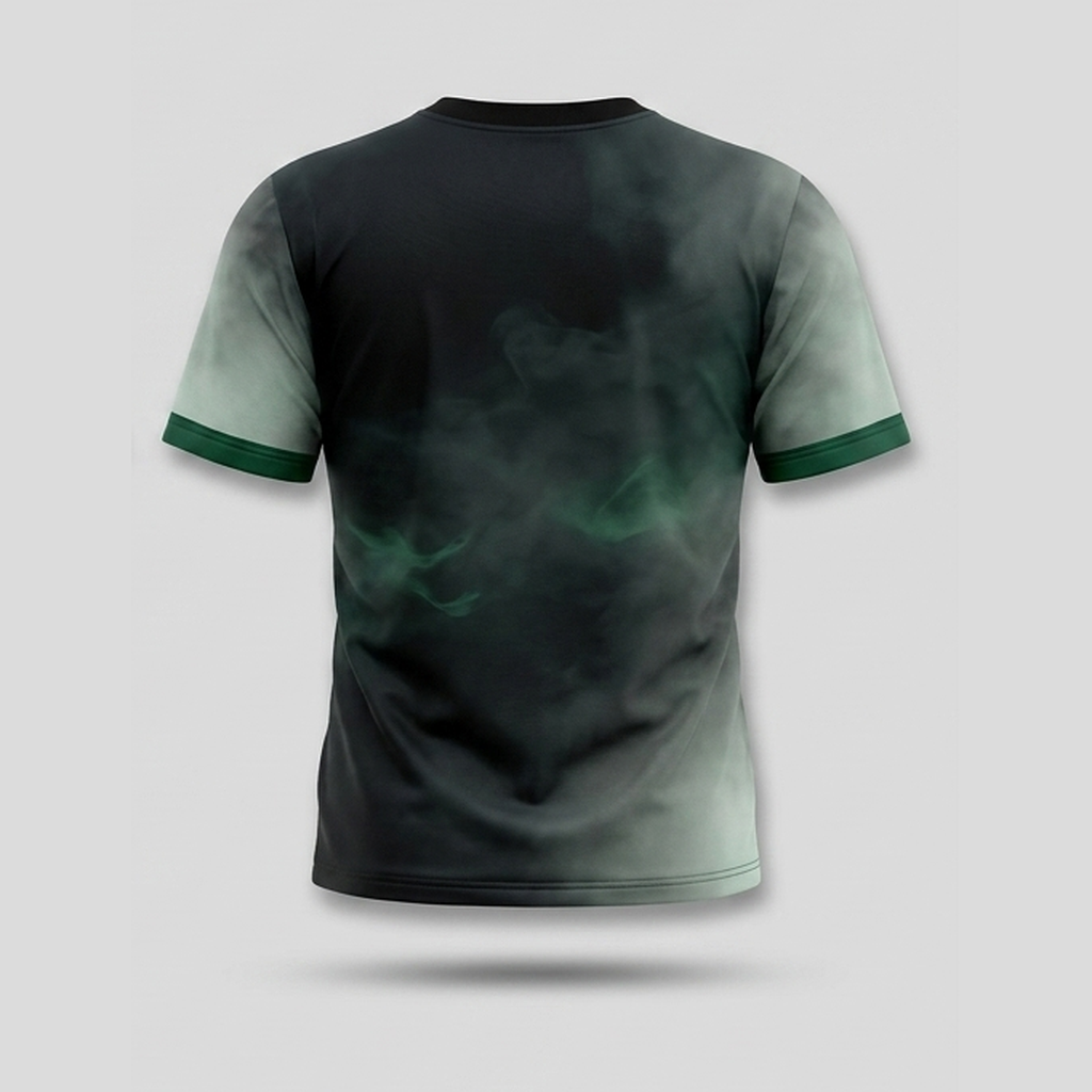 Occult Voodoo Emerald Potion Bottle Aop Tshirt