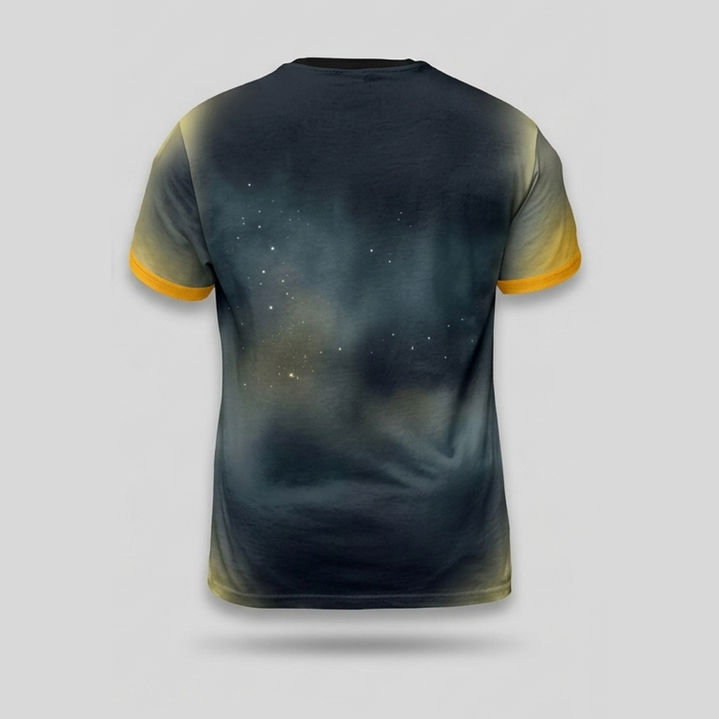 Candy Corn Origami Bat Stardust Aop Tshirt