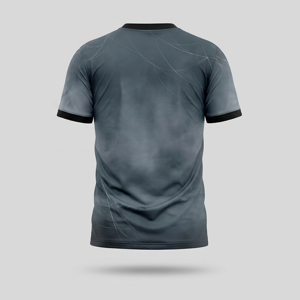 Minimalist Silver Cobweb Black Spider Aop Tshirt